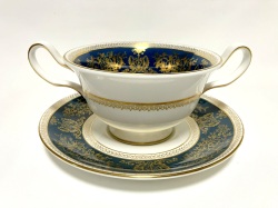 ウェッジウッド コロンビアブルー スープカップ