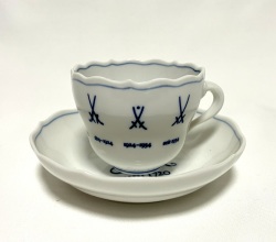 マイセン(Meissen)歴代双剣 デミタスカップ